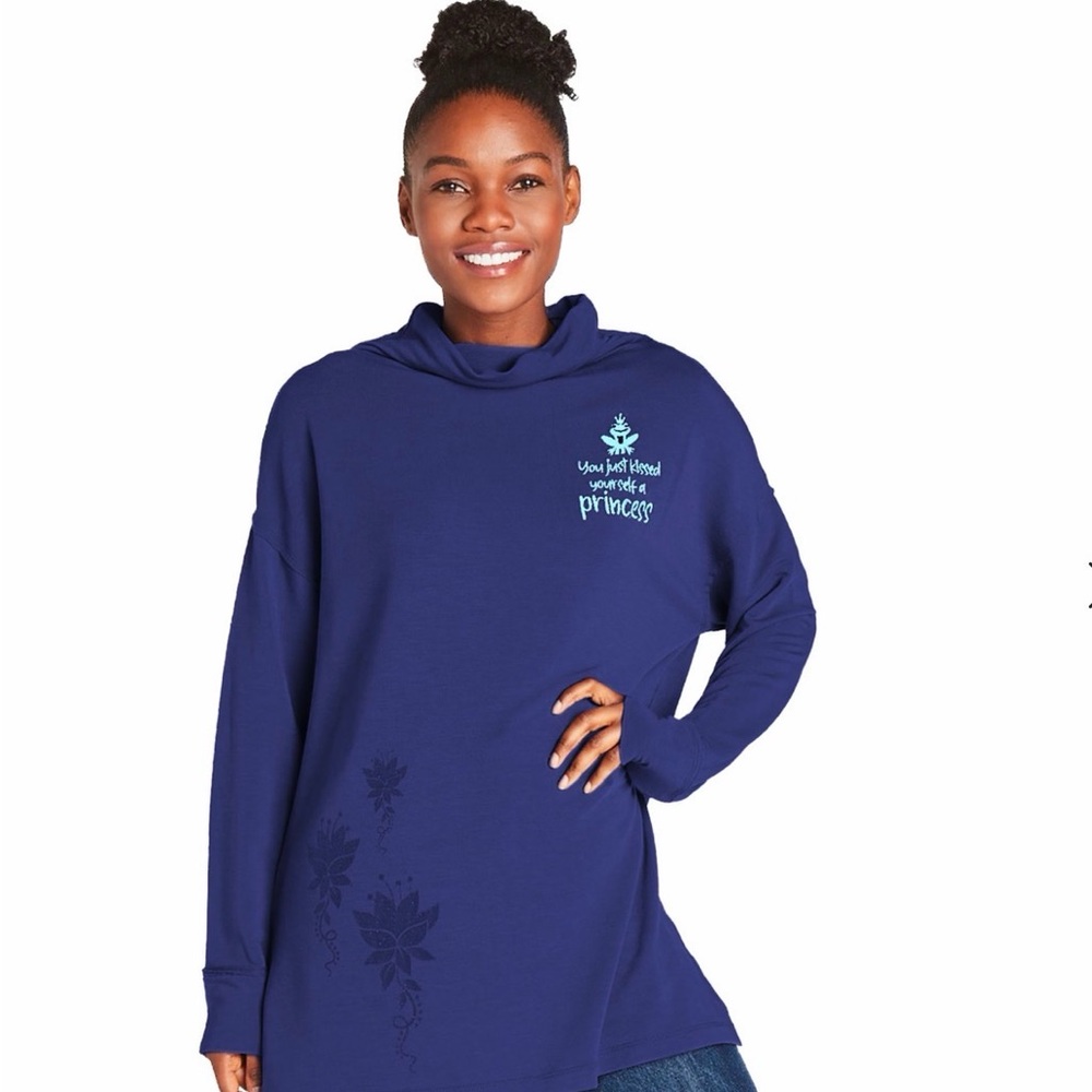 Tiana long-sleeved T-shirt for adults, Tiana and the Frog, Disney Store size L